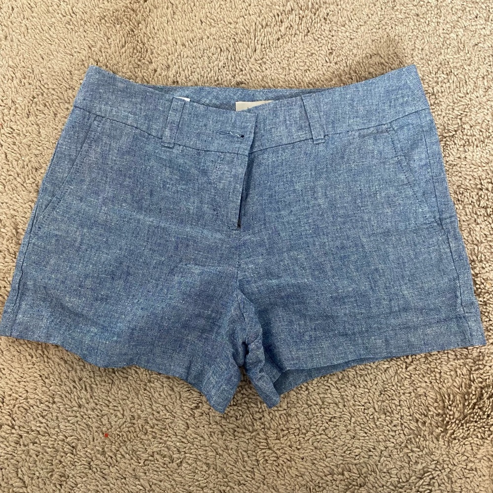 Blue Loft twill shorts